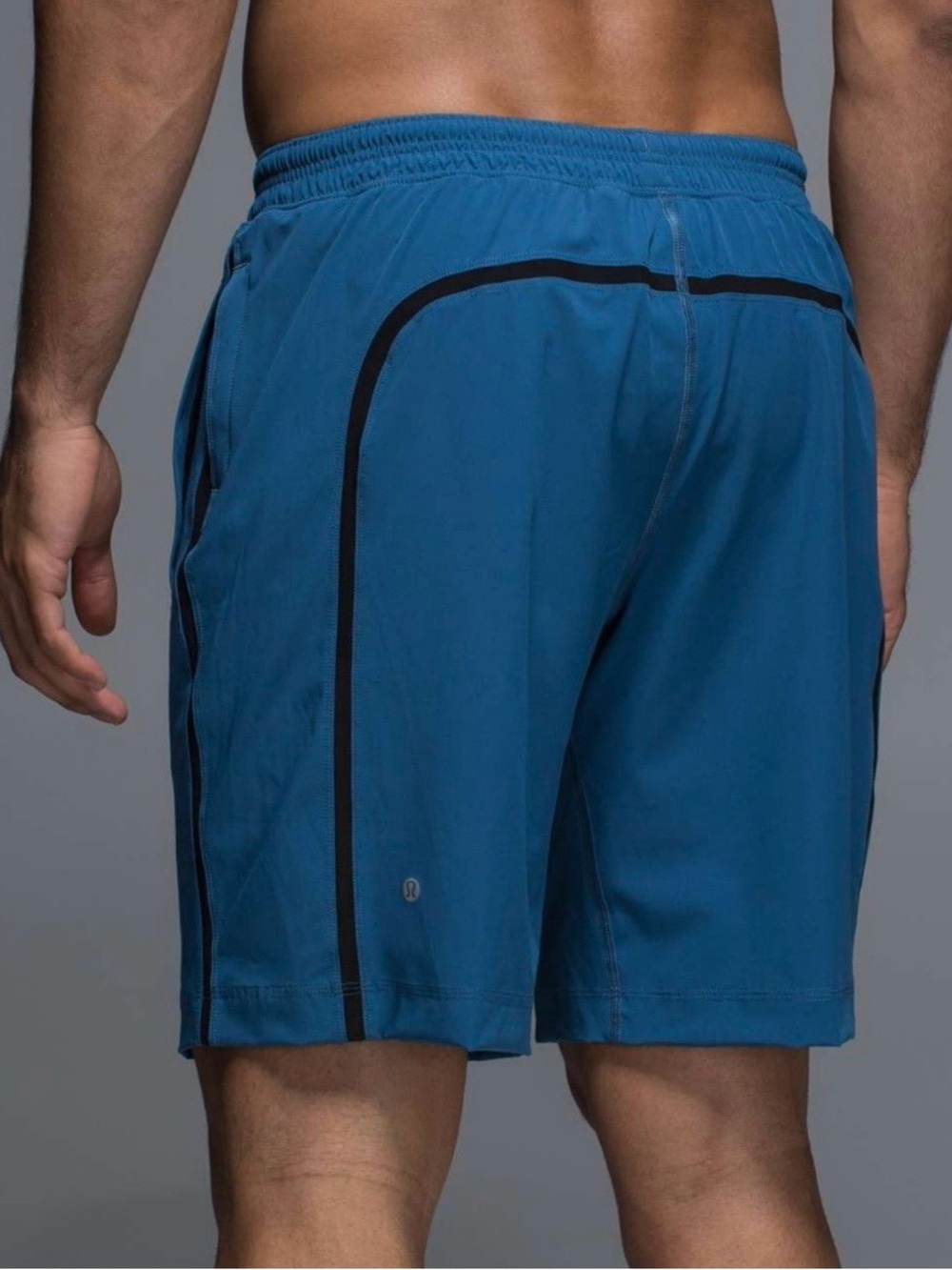 Lululemon Pace Breaker Men’s Lined Drawstring Athletic Shorts 9" Blue Size XXL